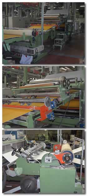 Calandre per lastra di materiale plastico